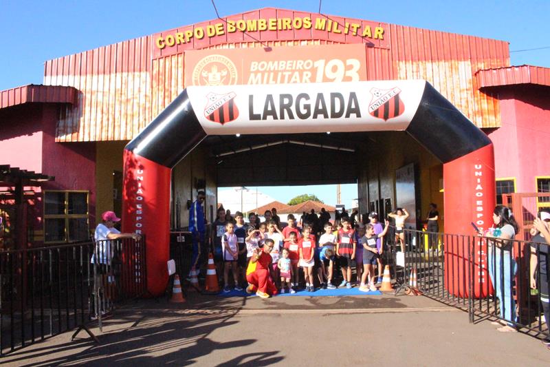 Atletas de Amambai e Iguatemi vencem a 1ª Corrida Heróis do Fogo em Amambai