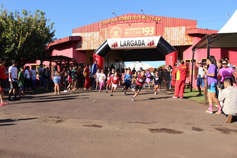 Atletas de Amambai e Iguatemi vencem a 1ª Corrida Heróis do Fogo em Amambai