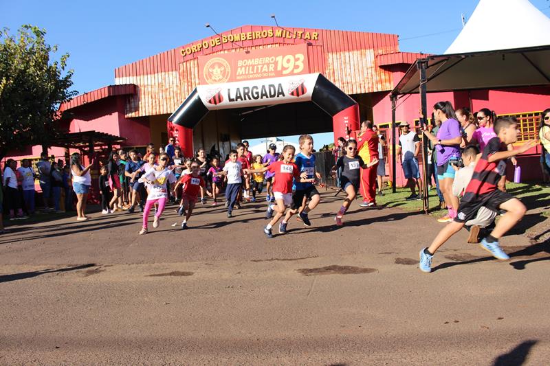 Atletas de Amambai e Iguatemi vencem a 1ª Corrida Heróis do Fogo em Amambai