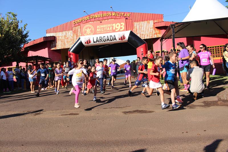 Atletas de Amambai e Iguatemi vencem a 1ª Corrida Heróis do Fogo em Amambai