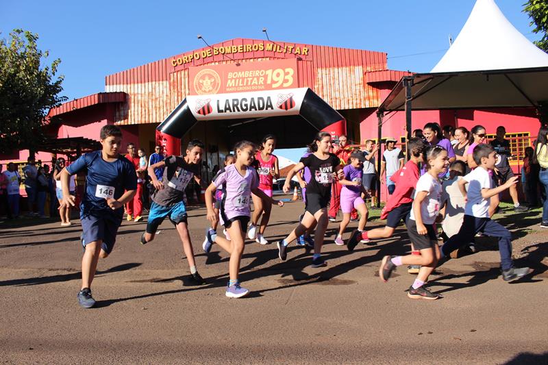 Atletas de Amambai e Iguatemi vencem a 1ª Corrida Heróis do Fogo em Amambai