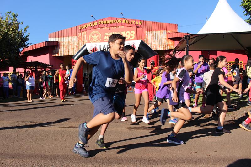 Atletas de Amambai e Iguatemi vencem a 1ª Corrida Heróis do Fogo em Amambai