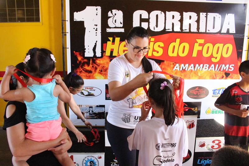 Atletas de Amambai e Iguatemi vencem a 1ª Corrida Heróis do Fogo em Amambai