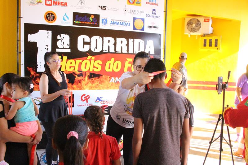 Atletas de Amambai e Iguatemi vencem a 1ª Corrida Heróis do Fogo em Amambai