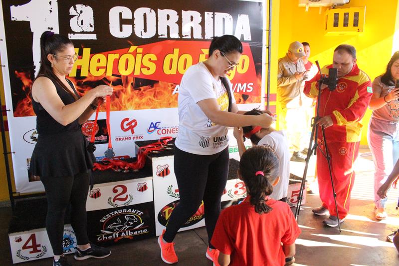 Atletas de Amambai e Iguatemi vencem a 1ª Corrida Heróis do Fogo em Amambai