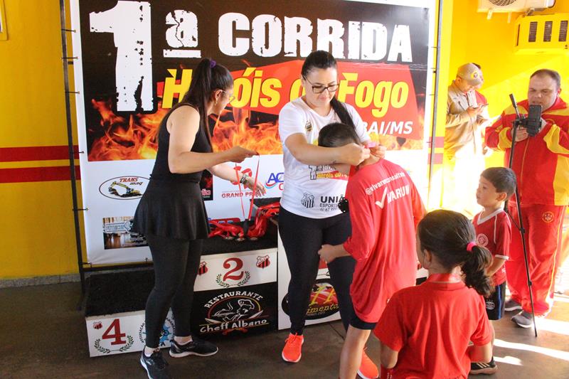 Atletas de Amambai e Iguatemi vencem a 1ª Corrida Heróis do Fogo em Amambai