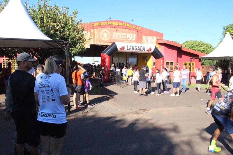 Atletas de Amambai e Iguatemi vencem a 1ª Corrida Heróis do Fogo em Amambai