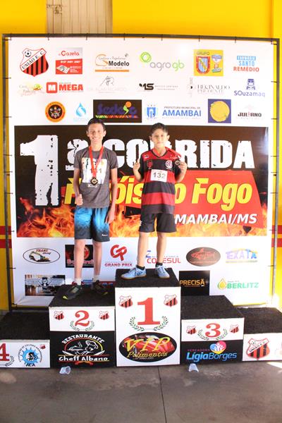 Atletas de Amambai e Iguatemi vencem a 1ª Corrida Heróis do Fogo em Amambai