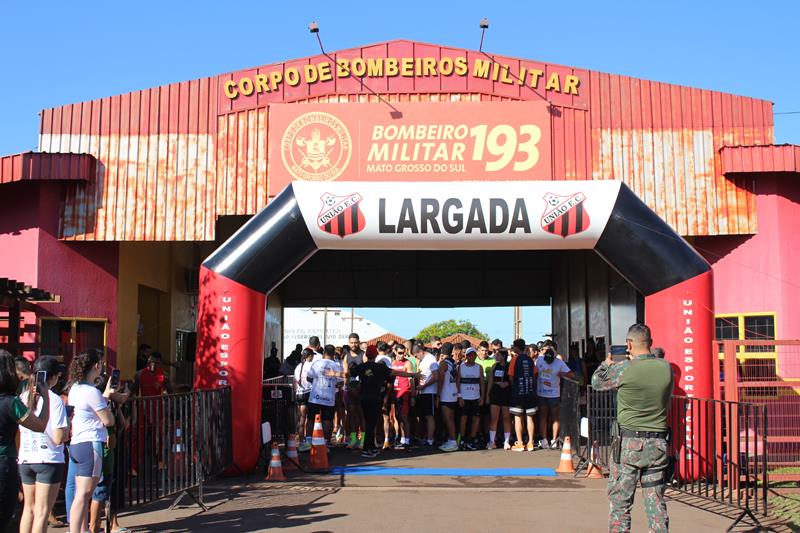 Atletas de Amambai e Iguatemi vencem a 1ª Corrida Heróis do Fogo em Amambai