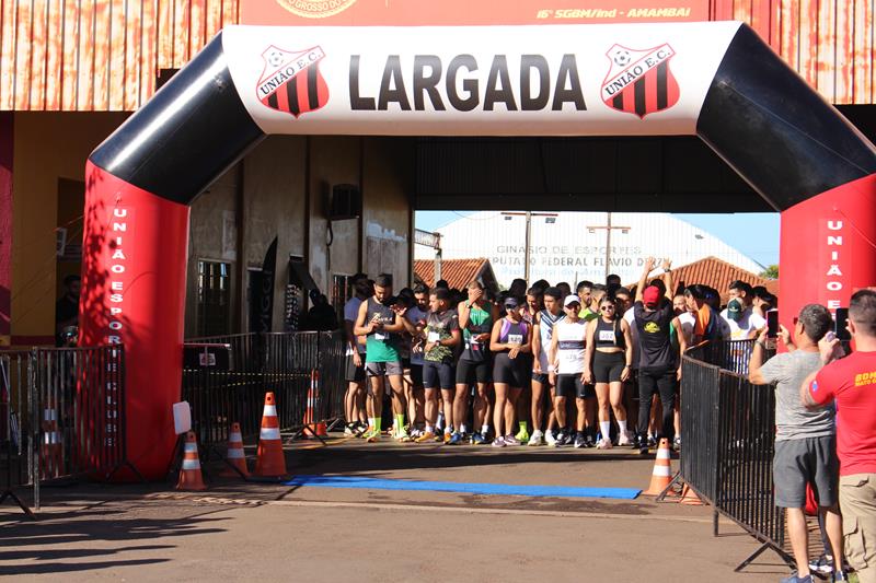 Atletas de Amambai e Iguatemi vencem a 1ª Corrida Heróis do Fogo em Amambai