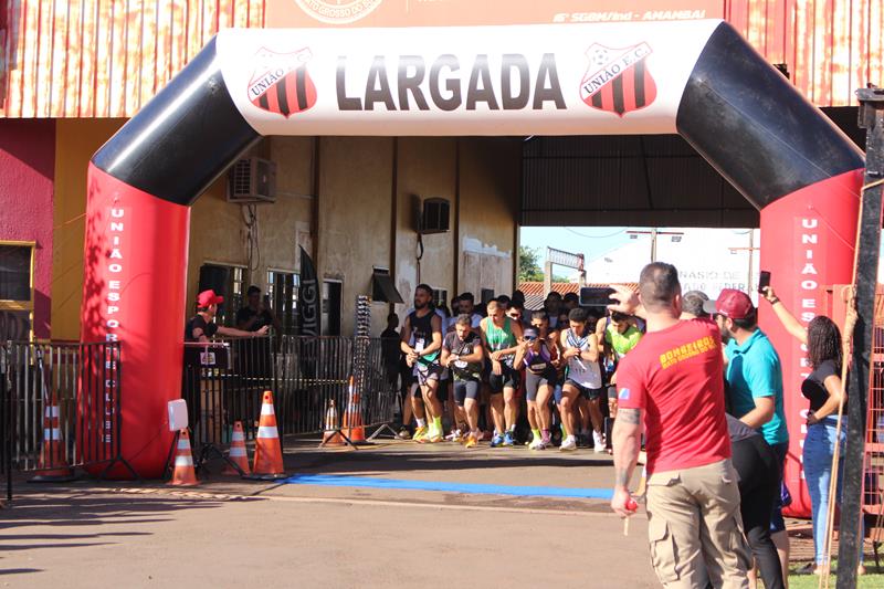 Atletas de Amambai e Iguatemi vencem a 1ª Corrida Heróis do Fogo em Amambai