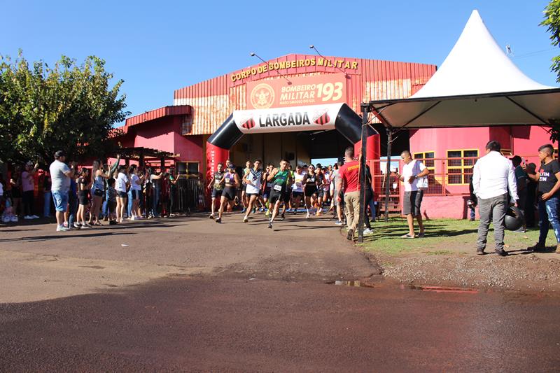 Atletas de Amambai e Iguatemi vencem a 1ª Corrida Heróis do Fogo em Amambai