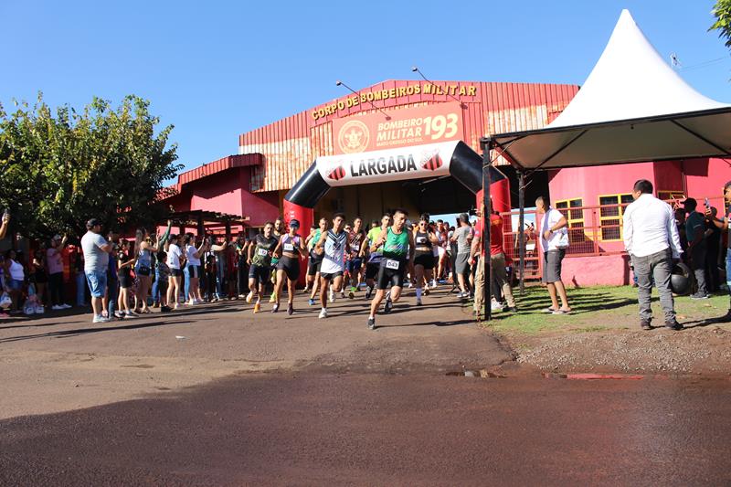 Atletas de Amambai e Iguatemi vencem a 1ª Corrida Heróis do Fogo em Amambai