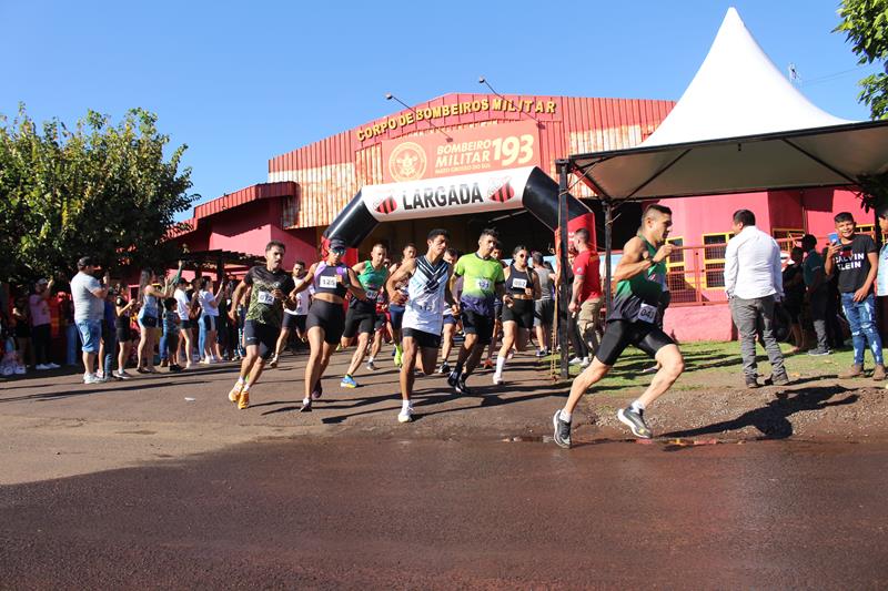 Atletas de Amambai e Iguatemi vencem a 1ª Corrida Heróis do Fogo em Amambai