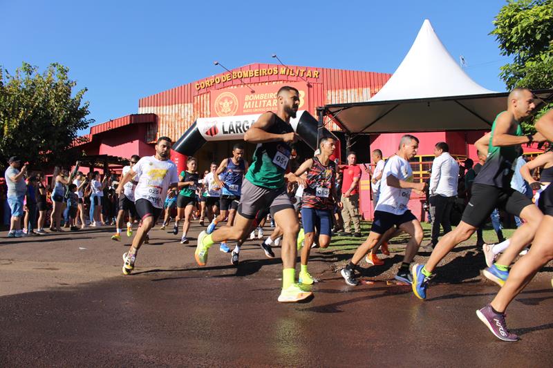 Atletas de Amambai e Iguatemi vencem a 1ª Corrida Heróis do Fogo em Amambai