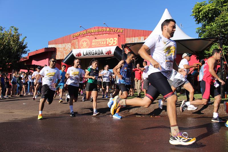 Atletas de Amambai e Iguatemi vencem a 1ª Corrida Heróis do Fogo em Amambai