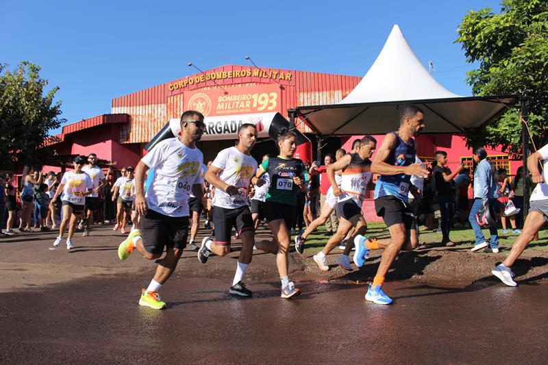 Atletas de Amambai e Iguatemi vencem a 1ª Corrida Heróis do Fogo em Amambai