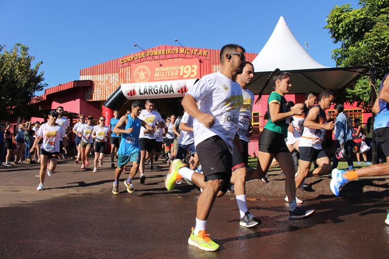 Atletas de Amambai e Iguatemi vencem a 1ª Corrida Heróis do Fogo em Amambai