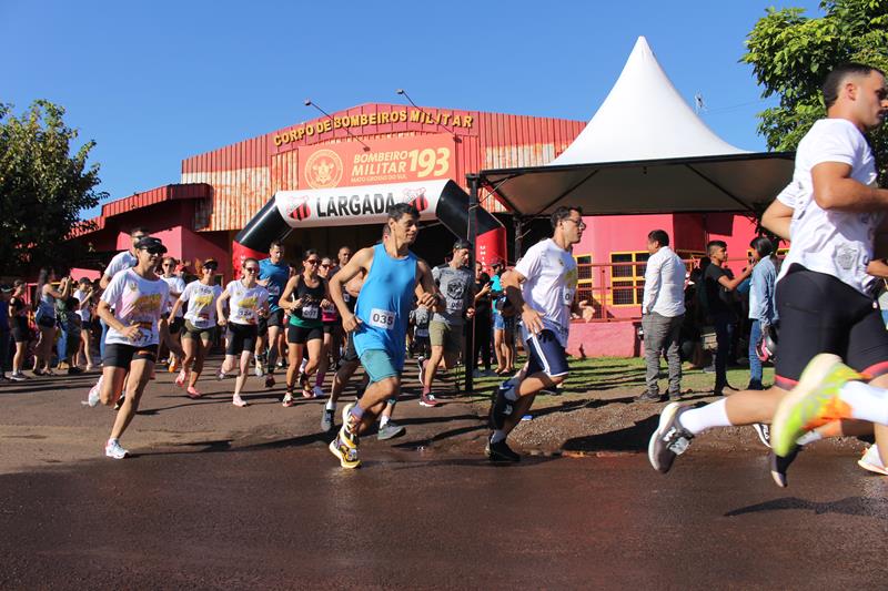 Atletas de Amambai e Iguatemi vencem a 1ª Corrida Heróis do Fogo em Amambai