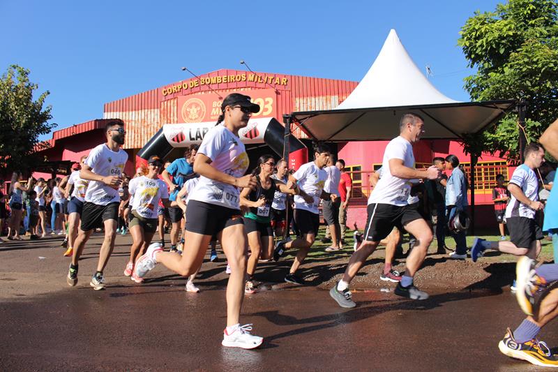 Atletas de Amambai e Iguatemi vencem a 1ª Corrida Heróis do Fogo em Amambai