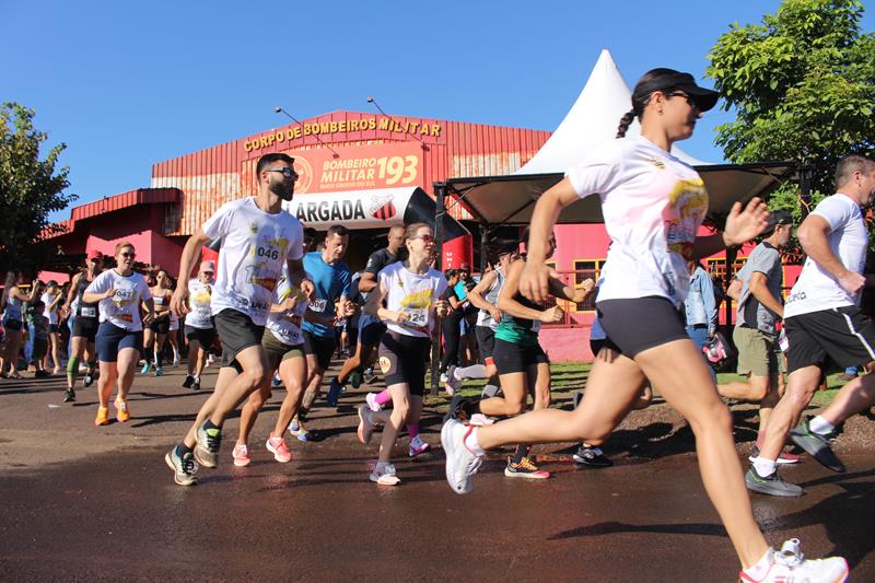 Atletas de Amambai e Iguatemi vencem a 1ª Corrida Heróis do Fogo em Amambai