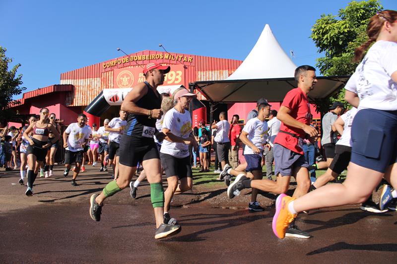 Atletas de Amambai e Iguatemi vencem a 1ª Corrida Heróis do Fogo em Amambai