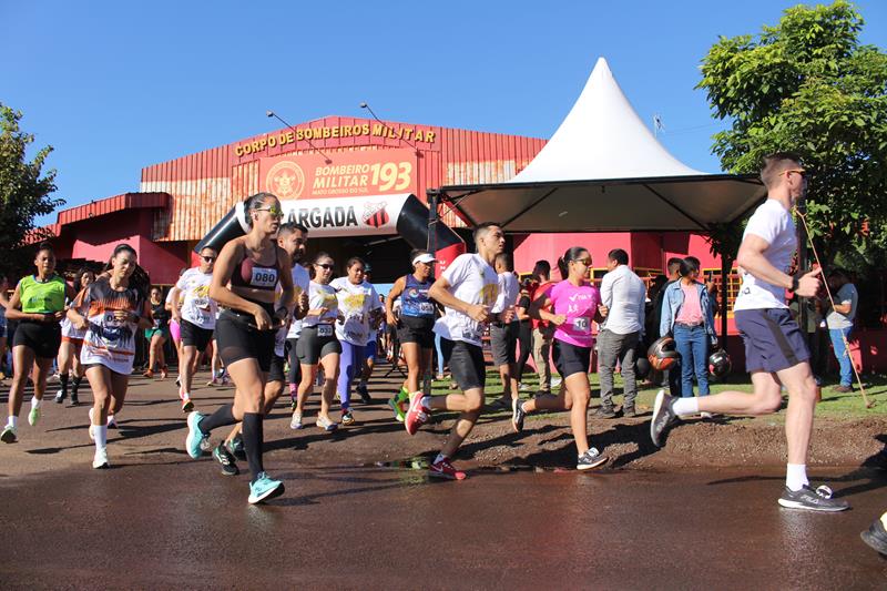 Atletas de Amambai e Iguatemi vencem a 1ª Corrida Heróis do Fogo em Amambai