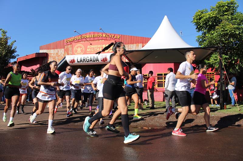 Atletas de Amambai e Iguatemi vencem a 1ª Corrida Heróis do Fogo em Amambai