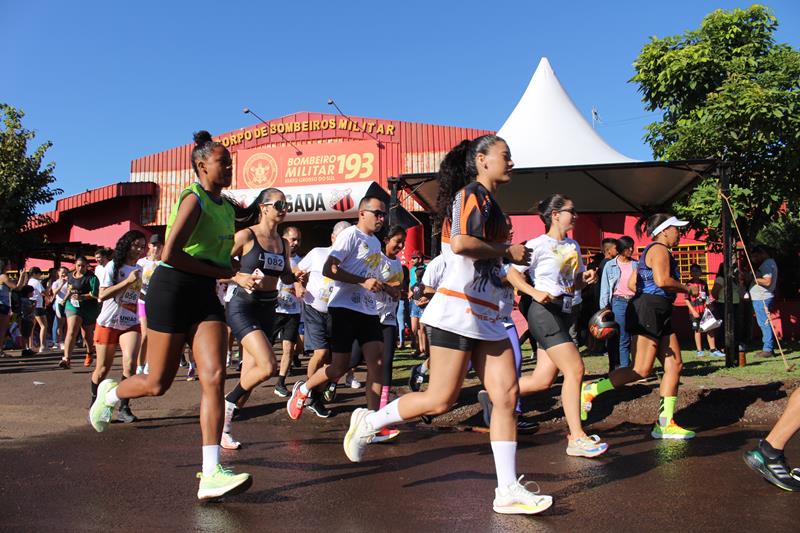 Atletas de Amambai e Iguatemi vencem a 1ª Corrida Heróis do Fogo em Amambai