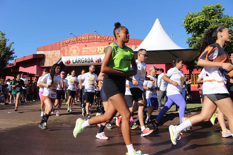 Atletas de Amambai e Iguatemi vencem a 1ª Corrida Heróis do Fogo em Amambai