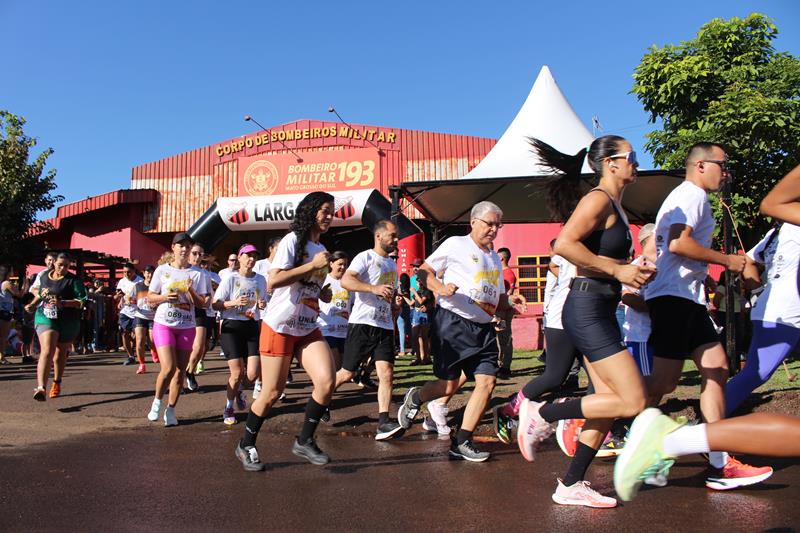 Atletas de Amambai e Iguatemi vencem a 1ª Corrida Heróis do Fogo em Amambai