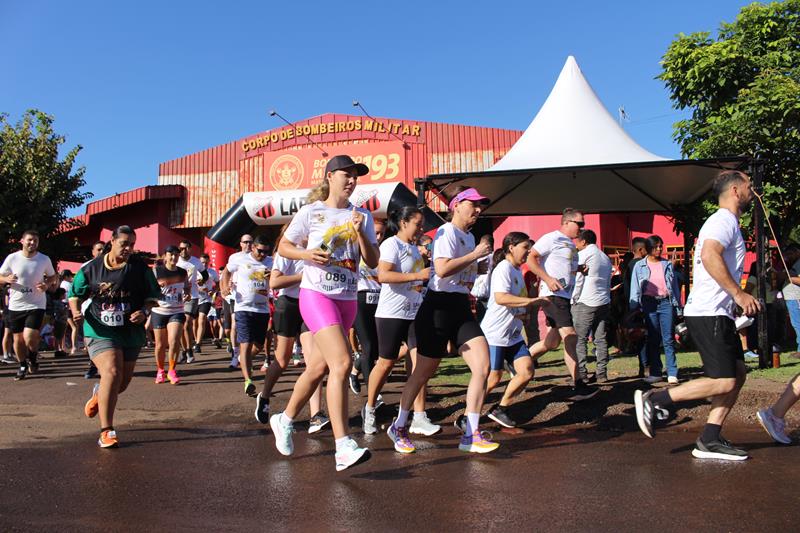 Atletas de Amambai e Iguatemi vencem a 1ª Corrida Heróis do Fogo em Amambai