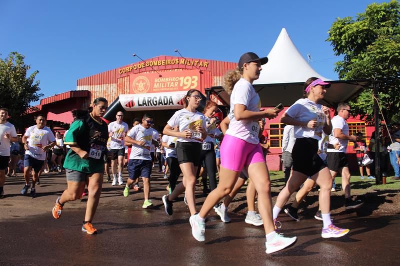 Atletas de Amambai e Iguatemi vencem a 1ª Corrida Heróis do Fogo em Amambai