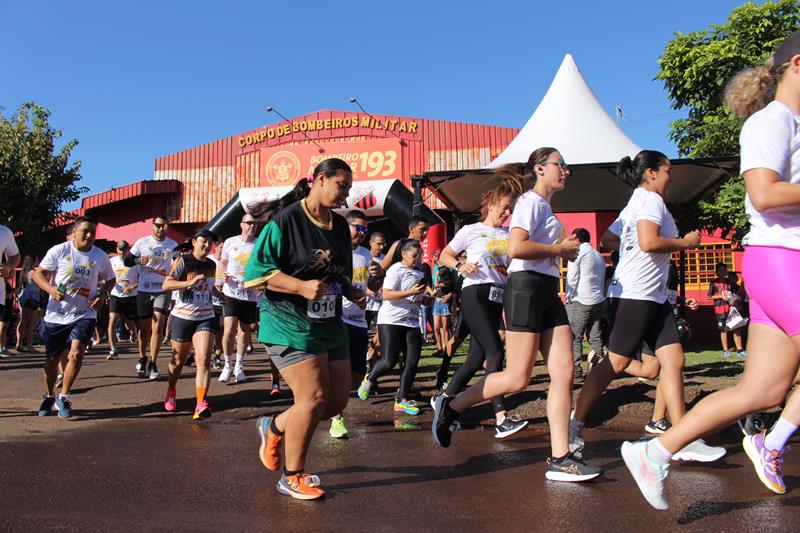 Atletas de Amambai e Iguatemi vencem a 1ª Corrida Heróis do Fogo em Amambai