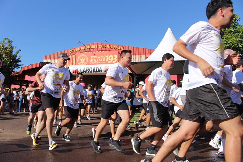 Atletas de Amambai e Iguatemi vencem a 1ª Corrida Heróis do Fogo em Amambai