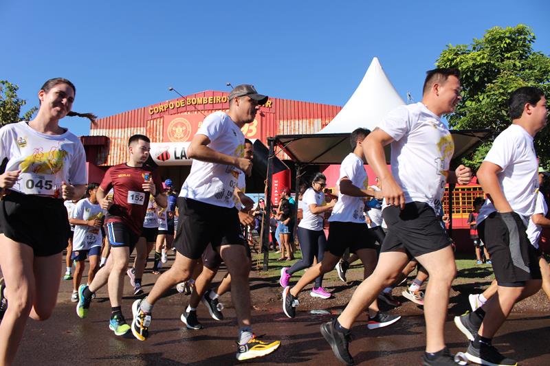 Atletas de Amambai e Iguatemi vencem a 1ª Corrida Heróis do Fogo em Amambai