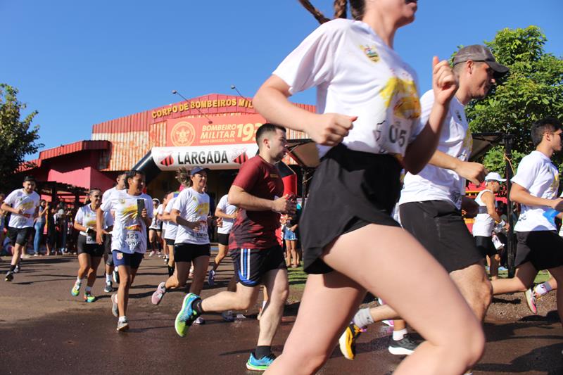 Atletas de Amambai e Iguatemi vencem a 1ª Corrida Heróis do Fogo em Amambai