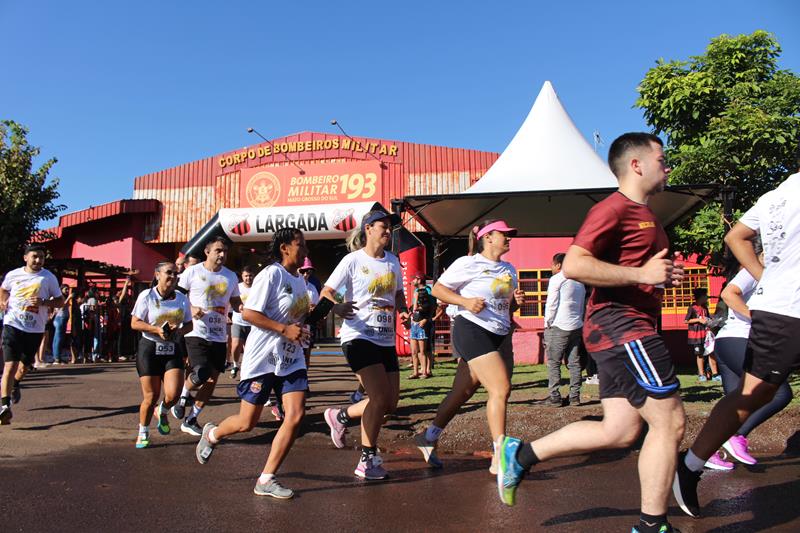 Atletas de Amambai e Iguatemi vencem a 1ª Corrida Heróis do Fogo em Amambai