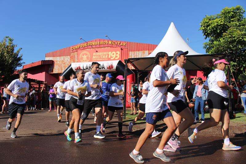 Atletas de Amambai e Iguatemi vencem a 1ª Corrida Heróis do Fogo em Amambai