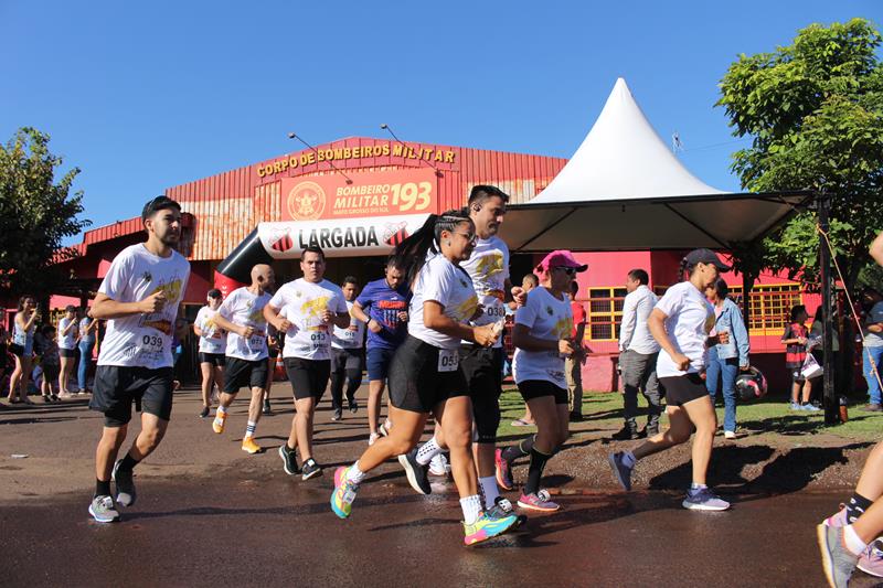 Atletas de Amambai e Iguatemi vencem a 1ª Corrida Heróis do Fogo em Amambai