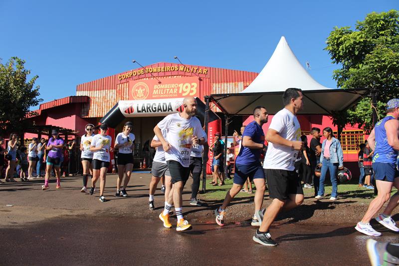 Atletas de Amambai e Iguatemi vencem a 1ª Corrida Heróis do Fogo em Amambai