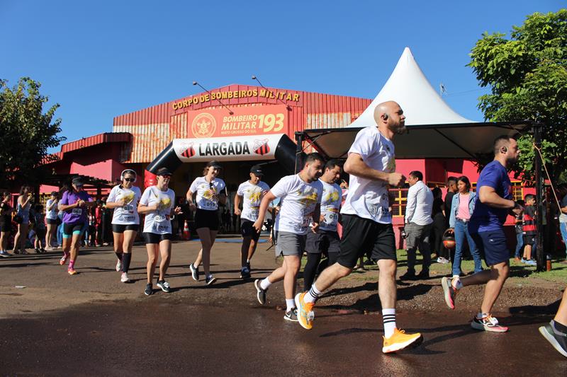 Atletas de Amambai e Iguatemi vencem a 1ª Corrida Heróis do Fogo em Amambai