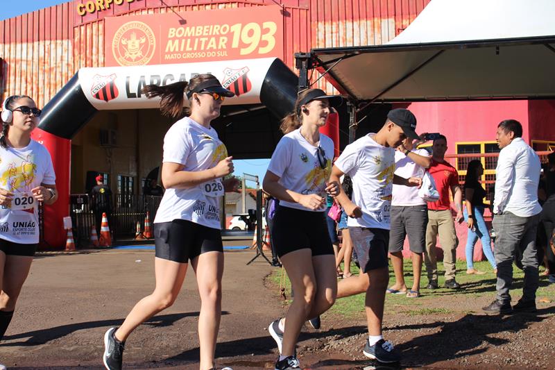 Atletas de Amambai e Iguatemi vencem a 1ª Corrida Heróis do Fogo em Amambai