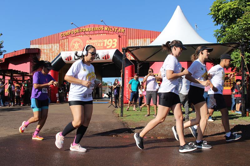 Atletas de Amambai e Iguatemi vencem a 1ª Corrida Heróis do Fogo em Amambai