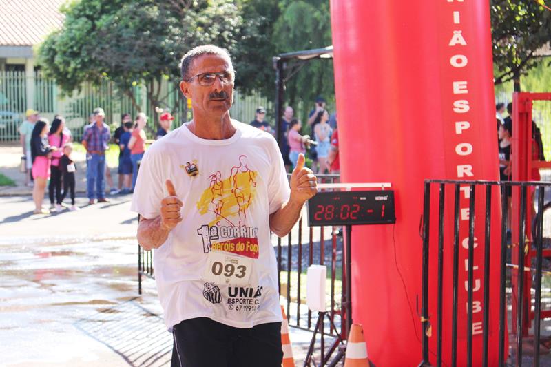 Atletas de Amambai e Iguatemi vencem a 1ª Corrida Heróis do Fogo em Amambai