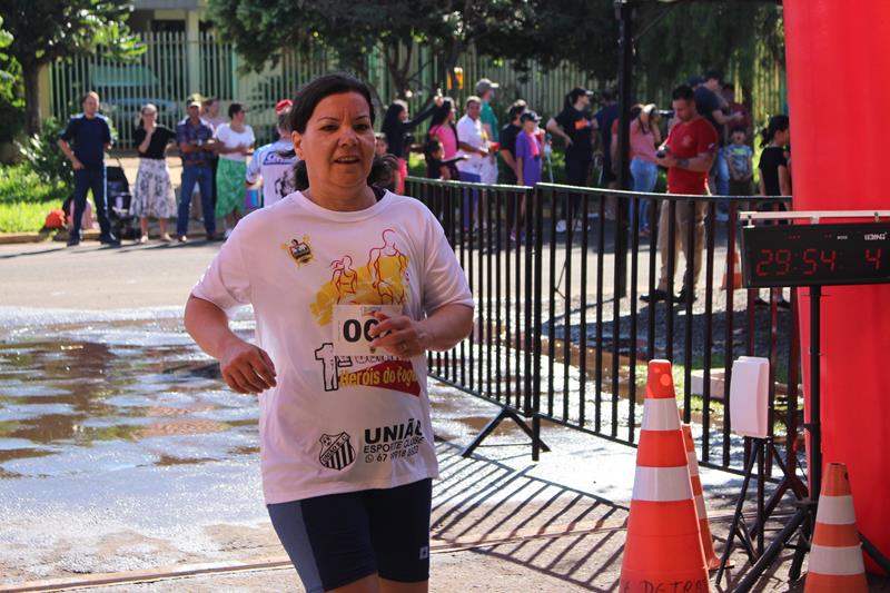 Atletas de Amambai e Iguatemi vencem a 1ª Corrida Heróis do Fogo em Amambai