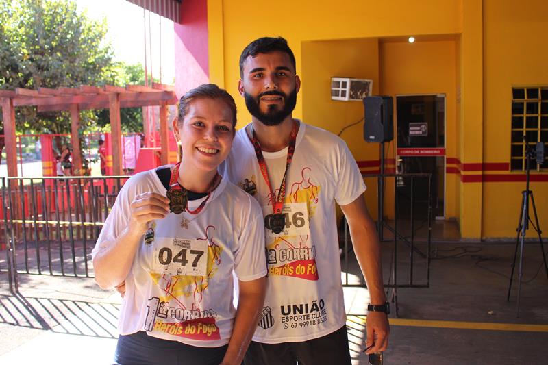 Atletas de Amambai e Iguatemi vencem a 1ª Corrida Heróis do Fogo em Amambai