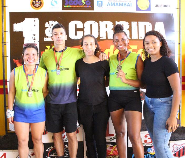 Atletas de Amambai e Iguatemi vencem a 1ª Corrida Heróis do Fogo em Amambai