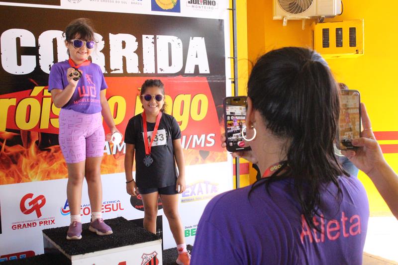 Atletas de Amambai e Iguatemi vencem a 1ª Corrida Heróis do Fogo em Amambai