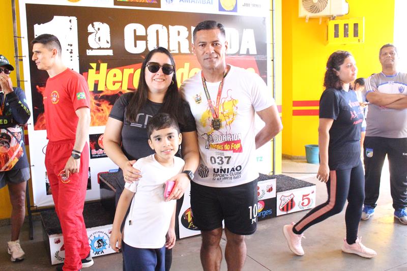 Atletas de Amambai e Iguatemi vencem a 1ª Corrida Heróis do Fogo em Amambai